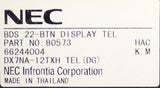 NEC DS1000/2000 22-Button Display Speakerphone (80573) - Data-Tel Supply - 4