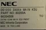 Nitsuko NEC DS1000 3x8x4 Main Equipment Cabinet KSU (80200, 80200A) - Refurbished