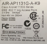 Cisco Aironet 1131G Access Point (AIR-AP1131G-A-K9) - Data-Tel Supply - 4