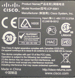 Cisco IP 6941G Charcoal Display Phone (CP-6941G) - Data-Tel Supply - 4