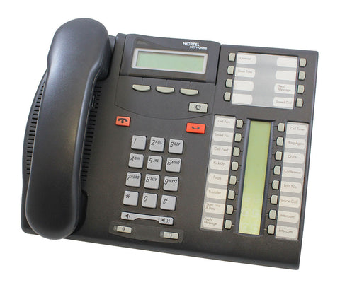 Nortel Norstar T7316 Charcoal Executive Phone (NT8B27) - Data-Tel Supply - 1