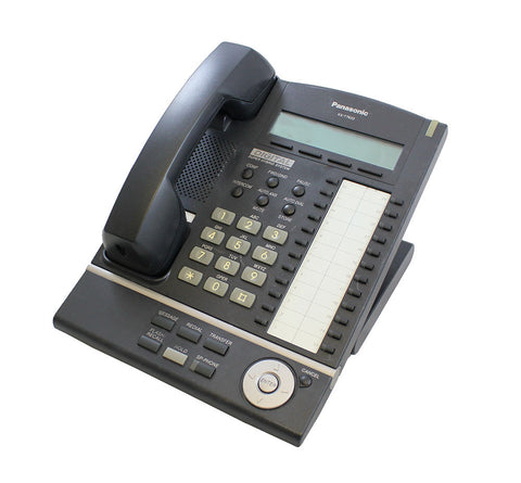 Panasonic KX-T7633-B 24 Button Digital Display Telephone Black (KX-T7633-B) - Data-Tel Supply - 1