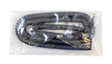 Telephone Handset Cord Charcoal 03 24ft (CH03,HCCH0325) - Data-Tel Supply - 3